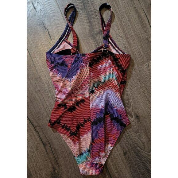 NWOT Emerald Bay Shaping Slimming One Piece Swimsuit Women's Size 10 - Picture 2 of 2